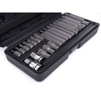 Kraft&Dele KD10539 Sada bitů M4–M18 Spline 22 ks