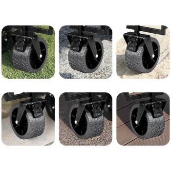 GARDLOV 23084 Skládací přepravní vozík 100 kg