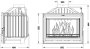 UNIFLAM krbová vložka 700 OPTION ECO s klapkou 907-775