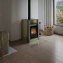 HS Flamingo sklo pod kamna - Čtverec 1000x1000 mm / 6 mm