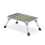 Hliníkové skládací schůdky HIGHER ML-203N, 2x1, pracovní výška 224 cm