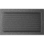 Krbová mřížka 22x37 BASIC staré stříbro s žaluzií