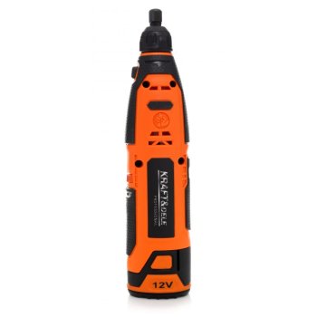 Kraft&Dele KD1669 přímá mini bruska 12V s příslušenstvím - Použito