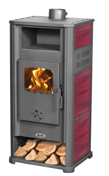 BLIST krbová kamna AMBASADOR LM N - červená