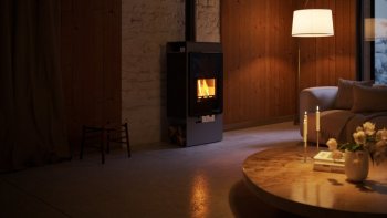 HS FLAMINGO krbová kamna DELUXE SINGA - šedá