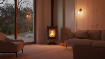 HS FLAMINGO krbová kamna MASTERFLAMME Piccolo II - šedá