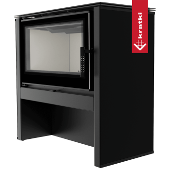 KRATKI krbová kamna JUNO 12 černý