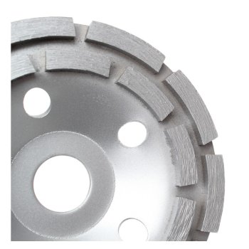 Kraft&Dele KD1950 dvousegmentový diamantový brusný kotouč 125x22,2x4mm