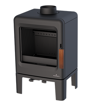 Krbová kamna BRONPI LIRA, 5 kW, antracit