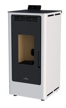 Peletová kamna Bronpi KIRA, 8 kW, slonovina