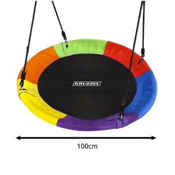 KRUZZEL 25285 Houpačka čapí hnízdo 100 cm