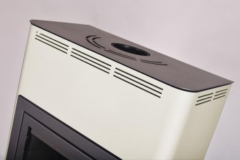 HS FLAMINGO krbová kamna AQUAFLAM 25 s výměníkem základní regulace krémová