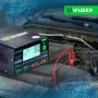 WUBER Mikroprocesorová nabíječka baterií 12/24V 10A W30561