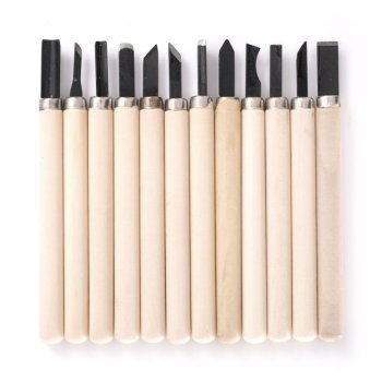 Kraft&Dele KD11774 sada řezbářských dlát 12ks