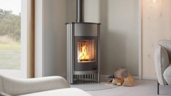 HS FLAMINGO krbová kamna MASTERFLAMME Grande I - šedá