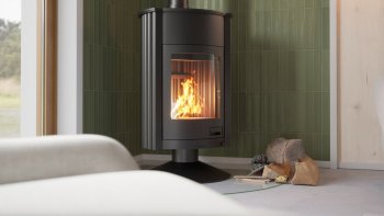 HS FLAMINGO krbová kamna MASTERFLAMME Grande II - černá