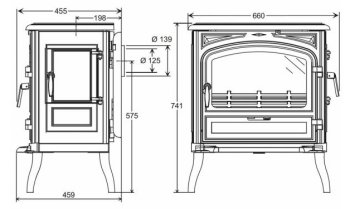 KAWMET krbová kamna Premium EOS S13 ECO