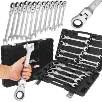 Kraft&Dele KD11305 Klíče očkoploché 13 ks 8-32 mm