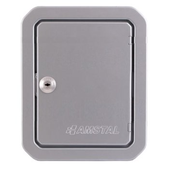 Revizní komínová dvířka 140x210, stříbrná