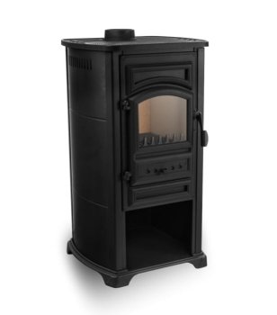 Krbová kamna NORDflam MERIDO, 5,4 kW, černá