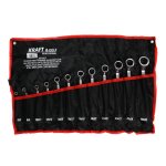 Kraft&Dele KD10927 sada oboustranných očkových klíčů 12ks