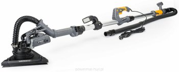 POWERMAT Bruska na sádrokarton 2v1 - teleskopická PM-DG-1450DL