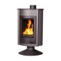 HS FLAMINGO krbová kamna MASTERFLAMME Medie II - šedá