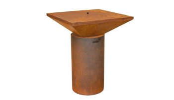 ARTISS Zahradní gril G6 BASIC Corten s deskou z uhlíkové oceli
