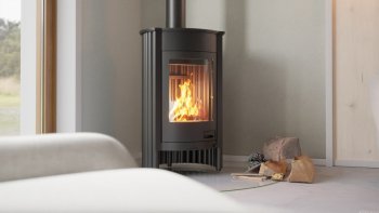 HS FLAMINGO krbová kamna MASTERFLAMME Medie I - černá