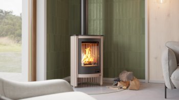 HS FLAMINGO krbová kamna MASTERFLAMME Piccolo I - krémová