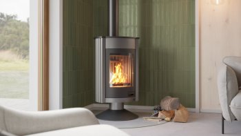 HS FLAMINGO krbová kamna MASTERFLAMME Medie II - šedá