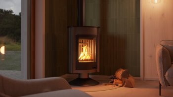 HS FLAMINGO krbová kamna MASTERFLAMME Medie II - šedá