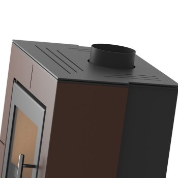 HS FLAMINGO krbová kamna EVENES - hnědá sametová