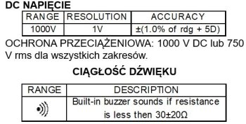 Kraft&Dele klešťový digitální univerzální měřič KD11405