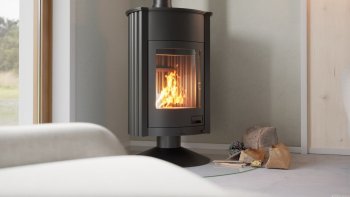 HS FLAMINGO krbová kamna MASTERFLAMME Grande II - černá