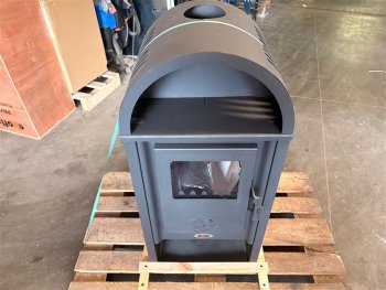 BLIST krbová kamna VIENNA - červená (II. jakost)