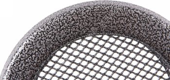 Krbová mřížka kulatá 160mm staré stříbro