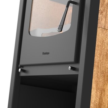 HS FLAMINGO krbová kamna VEGA - ořech