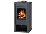 VICTORIA krbová kamna Vanessa Lux - černá