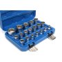 Kraft&Dele KD10347 gola klíče TORX 19kusů