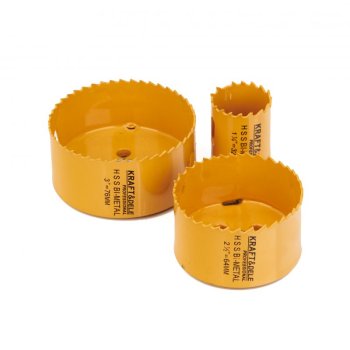 Kraft&Dele KD10758 Sada vykružovacích vrtáků do dřeva a kovu 17 ks