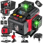 POWERMAT RTPLK0036 Křížový laser 4D zelený 360°