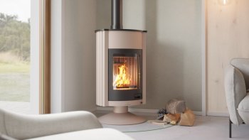 HS FLAMINGO krbová kamna MASTERFLAMME Grande II - krémová