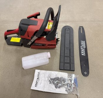 Kraft&Dele řetězová benzinová pila 3,2kW 40cm KD5010 - Použito