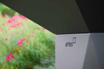 ARTISS Zahradní gril G1 BASIC Grafit s deskou z nerezové potravinářské oceli