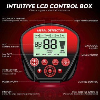 Kraft&Dele KD10414 detektor kovů