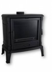 Krbová kamna NORDflam HEMER, 11 kW, černá