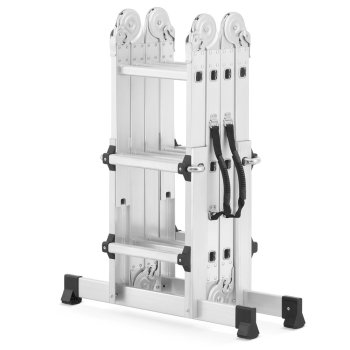 Higher teleskopický kloubový žebřík 4x3 s plošinou ML-103D