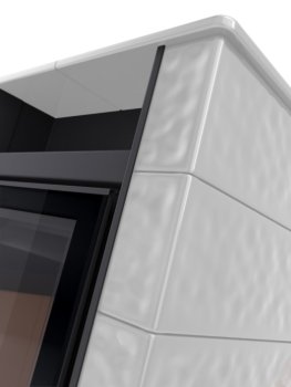 Kachlová kamna AQUAFLAM VARIO PERU 11/7kW, kachle bílá