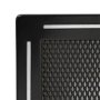 Krbová mřížka 16x32 cm, PREMIUM TREND černý mat s žaluzií